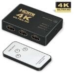 Switch HDMI 3 Entrées Vers Une Sortie 4K