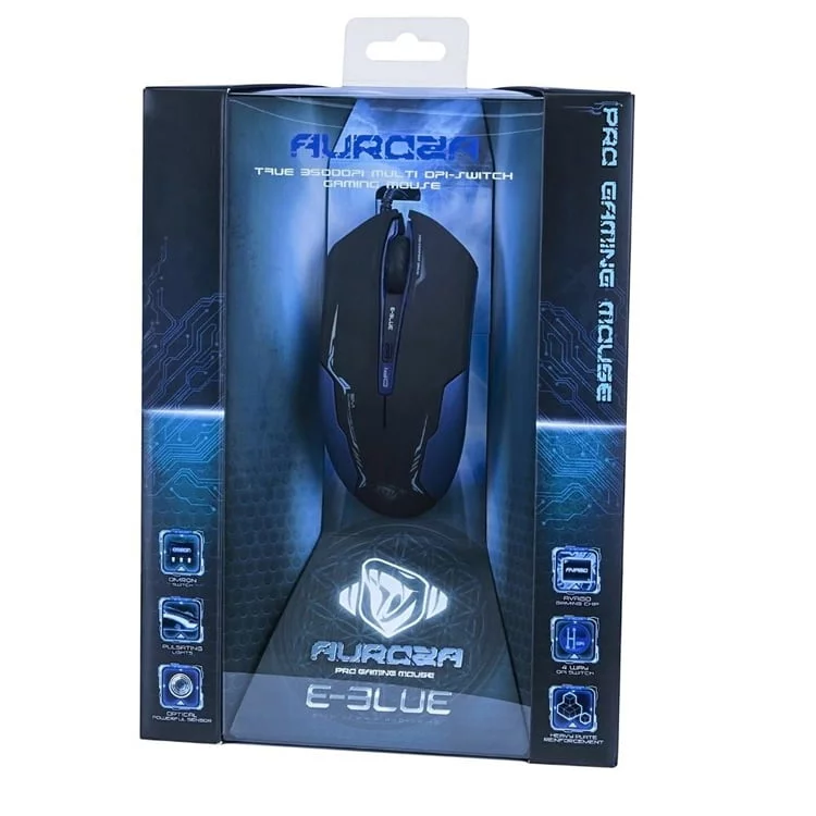 SOURIS E-BLUE EMS607-BK – Image 1