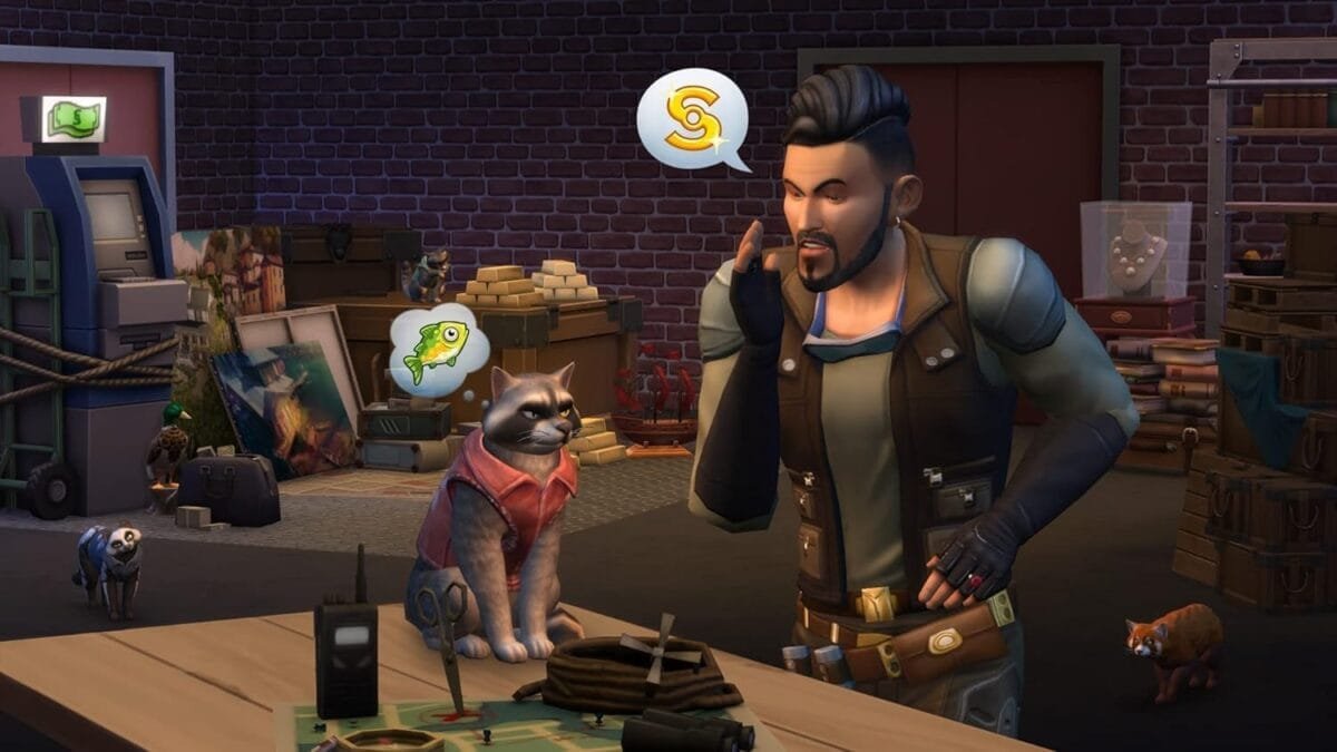Les Sims 4 Cats & Dogs Bundle PS4 – Image 2