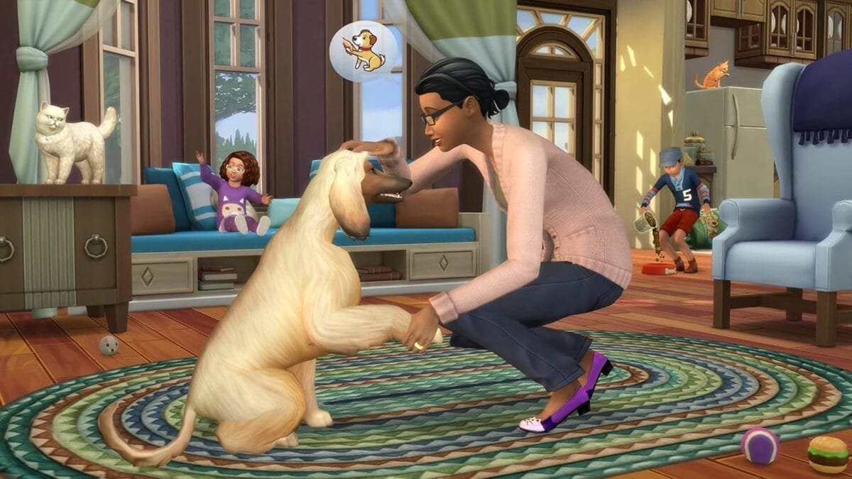 Les Sims 4 Cats & Dogs Bundle PS4 – Image 5