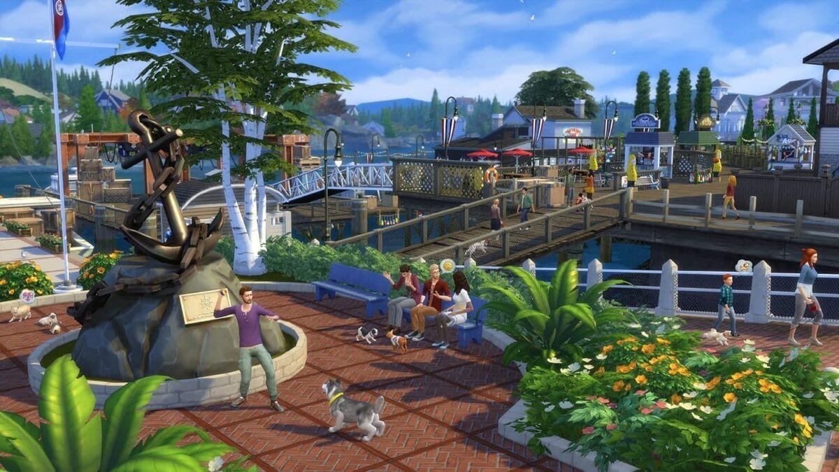 Les Sims 4 Cats & Dogs Bundle PS4 – Image 4