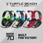 CASQUE TURTLE BEACH RECON 70 XBOX/PS4/PS5/SWITCH COULEURS