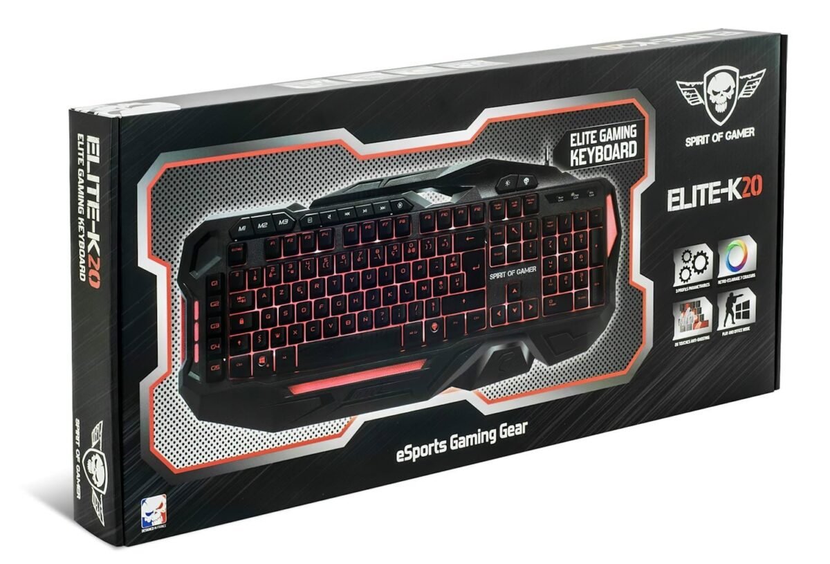 CLAVIER SPIRIT OF GAMER ELITE-K20 – Image 1