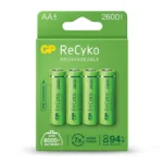 PILES RECHARGEABLE GP 2600 4PCS
