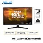 MONITOR ASUS TUF GAMING (VG249QL3A) 24" 180Hz 1MS