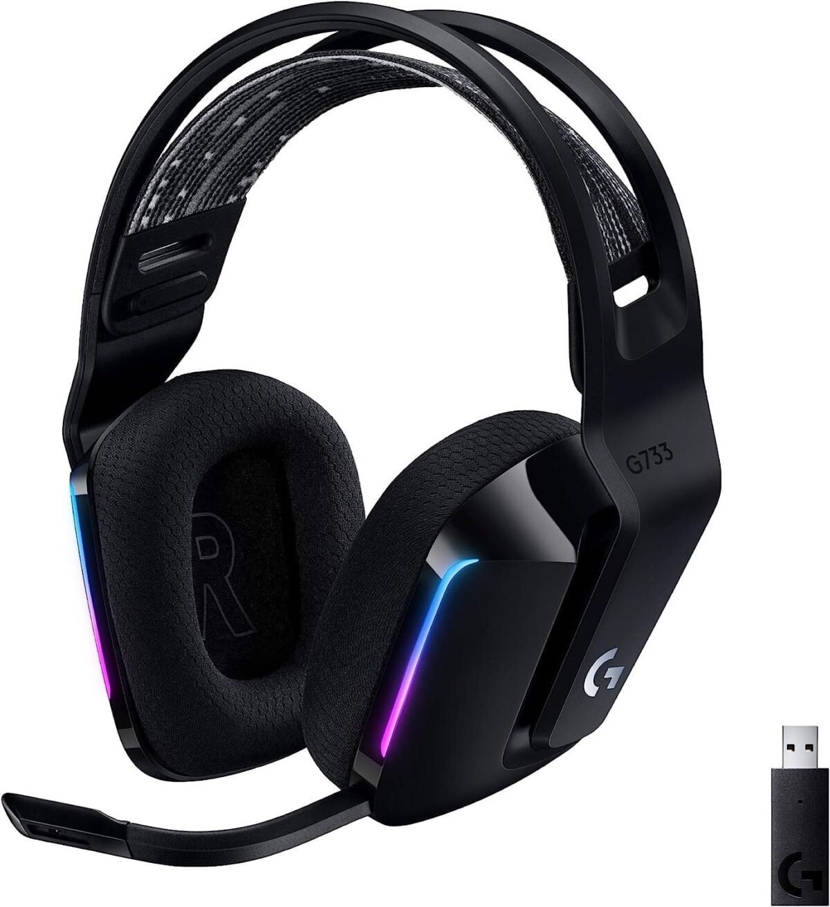 Casque Logitech G733 RGB Wireless LightSpeed – Image 1