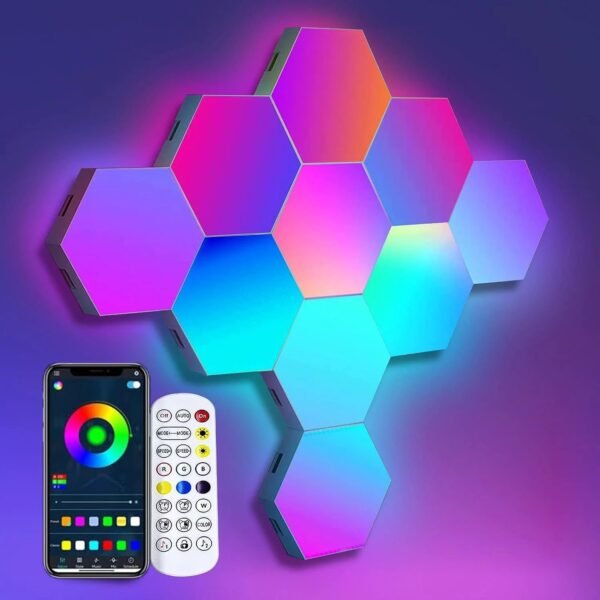 Hexagon Lights Gaming RGB 10pcs wifi