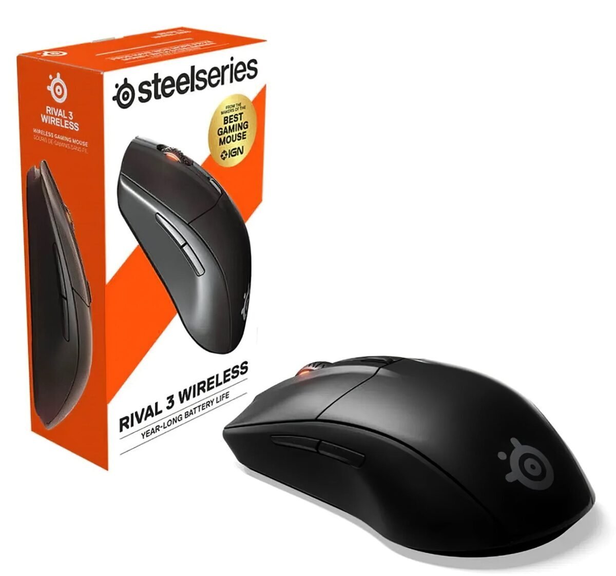 Souris Gaming SteelSeries Rival 3 Wireless – Image 1
