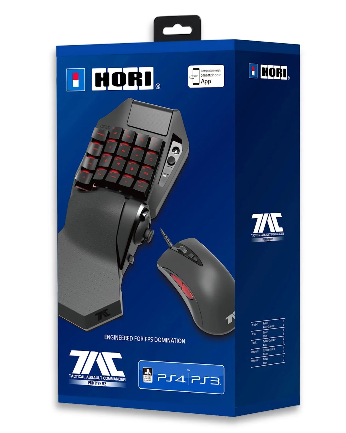CLAVIER SOURIS HORI TAC PRO PS4 – Image 1