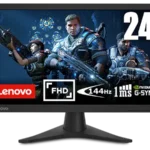 MONITOR GAMING Lenovo G24-10 24" FHD (TN, 144Hz 1ms, HDMI DP, G-Sync, Inclinable)