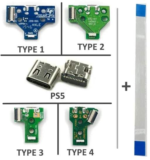CONNECTEUR MANETTE PS4/PS5