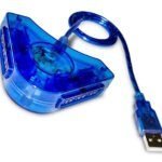 CONVERTISSEUR MANETTE PS2 PC DOUBLE