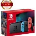 NINTENDO SWITCH V2+ PUCE + 128GO + JEUX