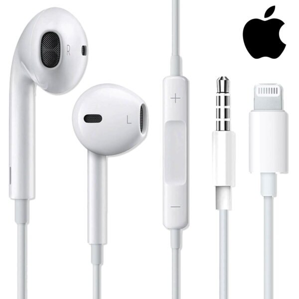 Ecouteurs APPLE EarPods Jack/Lightning original