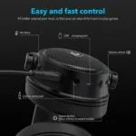 Casque Gaming NUBWO G07-BT Wireless + Bluetooth + Filaire – Image 11
