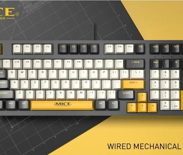 Clavier Mechanicuqe IMICE GK-500 EGB Blue switch