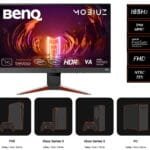MONITOR BenQ 23.8" LED - MOBIUZ EX240N FHD/165Hz/1MS/HDRi