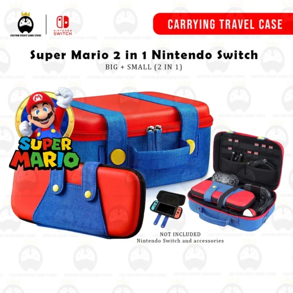 Valise + Pochette de Transport Nintendo Switch