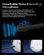 Casque havit Fuxi-H7 sans fil USB 2,4 GHz pour PS5, PS4, PC – Image 3