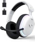 Casque havit Fuxi-H7 sans fil USB 2,4 GHz pour PS5, PS4, PC