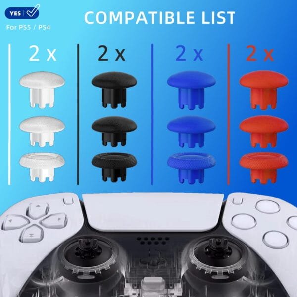 SWAPPABLE THUMBSTICKS PS4/PS5