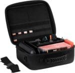 Sacoche de Protection et Transport Konix Console Nintendo Switch 2 - Filets Rangement Accessoires - 14 Compartiments Jeux - Noir – Image 7